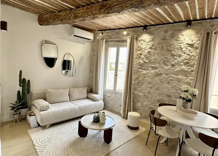 New Charming Old Town 公寓 昂蒂布